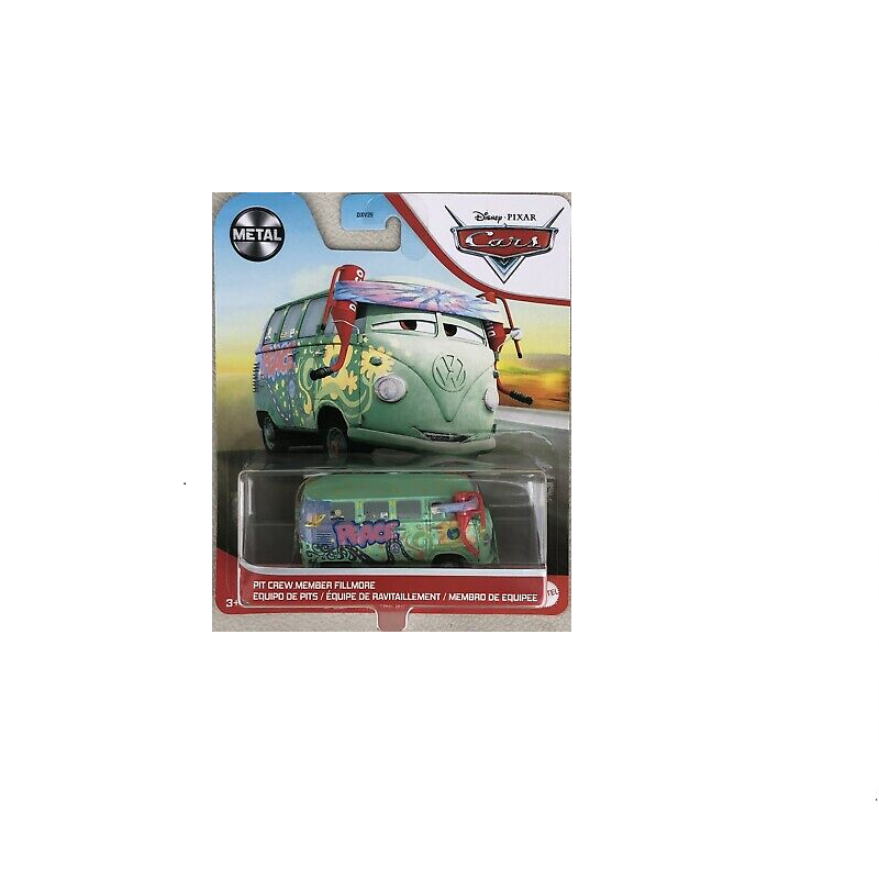 Mattel Cars - Αυτοκινητάκι Pit Crew Member Fillmore GTP31 (DXV29)