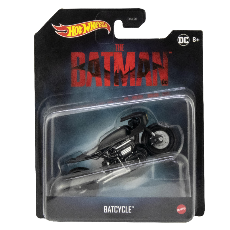 Mattel Hot Wheels – Συλλεκτικό Αυτοκινητάκι, DC The Batman, Batcycle GTT29 (DKL20)