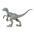 Mattel Jurassic World - Dominion, Ferocious Pack, Velociraptor Blue GWD01 (HDX18)
