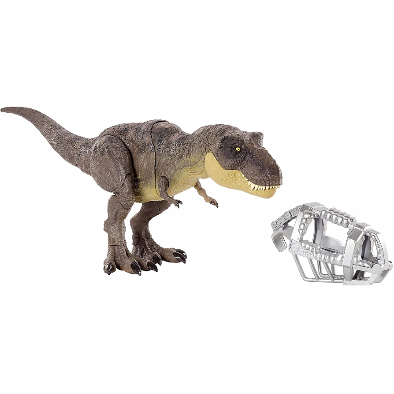 Παιχνιδολαμπάδα Mattel Jurassic World - T-Rex Που "Περπατάει" Και Απελευθερώνεται GWD67