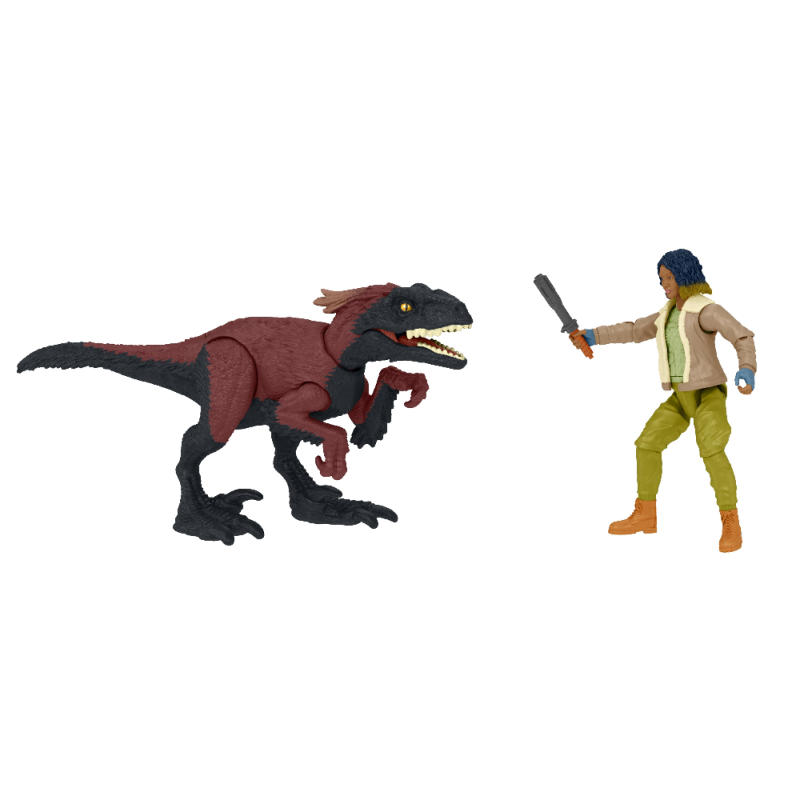 Mattel Jurassic World - Dominion, Kayla Watts & Pyroraptor GWM27 (HDX46)