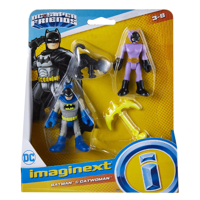 Fisher Price - Imaginext, DC Super Friends, Batman & Catwoman GWP59 (M5645)