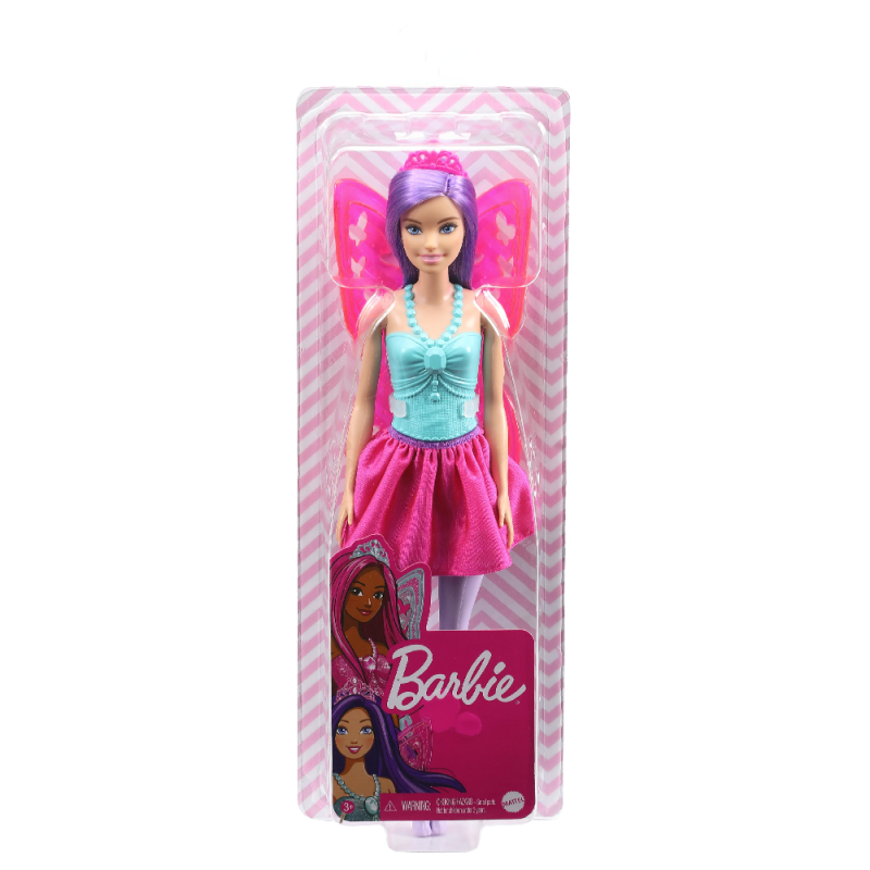 Mattel Barbie - Dreamtopia, Νεράιδα Μπαλαρίνα Μωβ Μαλλιά GXD59 (FWK85)