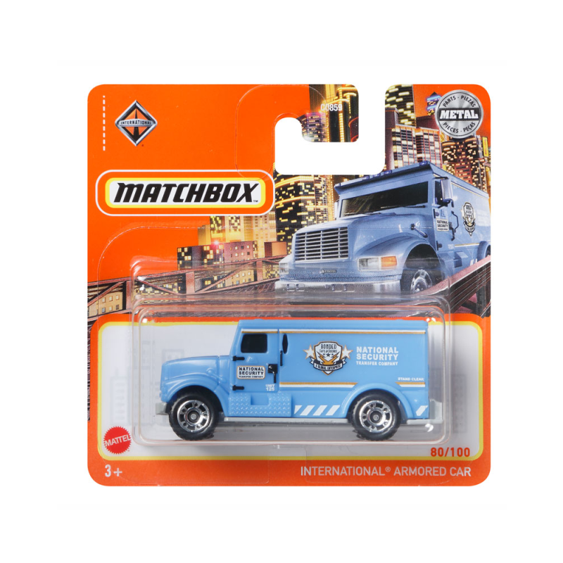 Mattel Matchbox - Αυτοκινητάκι, International Armored Car GXM98 (C0859)