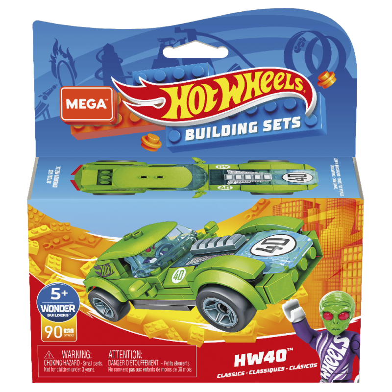 Mattel Hot Wheels - Mega Bloks, Mega Construx, HW40 GYG32 (GVM28)