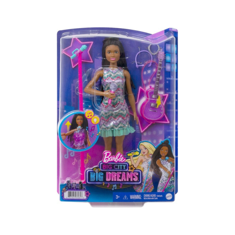 Mattel Barbie - Brooklyn, Με Μουσική Και Φώτα GYJ24