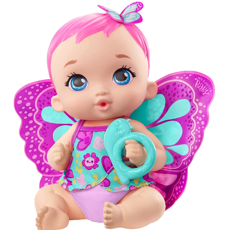 Mattel My Garden Baby - Γλυκό Μωράκι, Ροζ Μαλλιά GYP10 (GYP09)