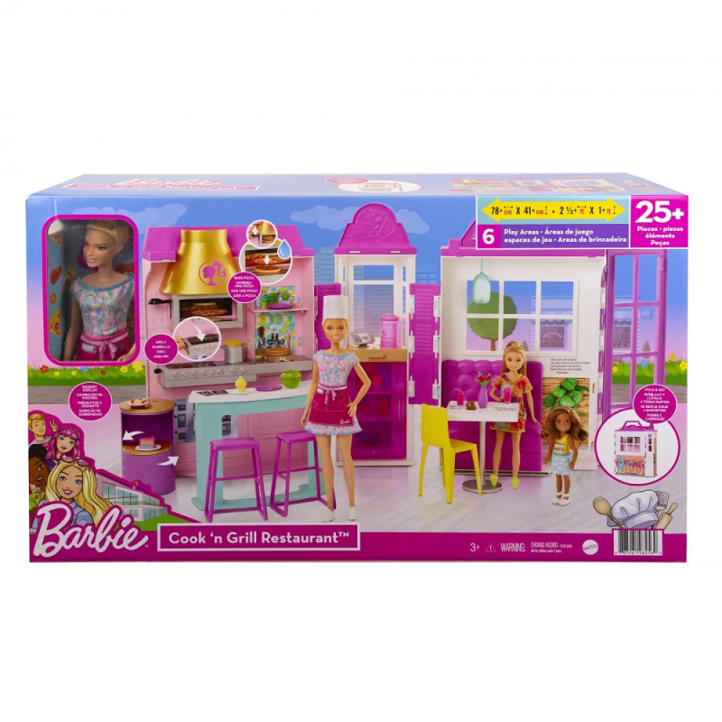 Mattel Barbie - Eστιατόριο HBB91