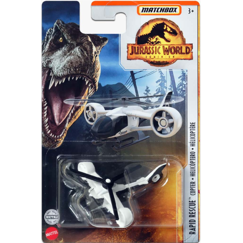Mattel Matchbox - Αυτοκινητάκι Jurassic World, Rapid Rescuer HBH04 (FMW90)