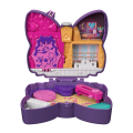 Mattel Polly Pocket - Ο Κόσμος Της Polly, Sparkle Stage Bow Compact HCG17 (FRY35)