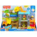 Fisher Price - Little People, Εργοτάξιο Σετ Παιχνιδιού Με Ήχους HCJ64