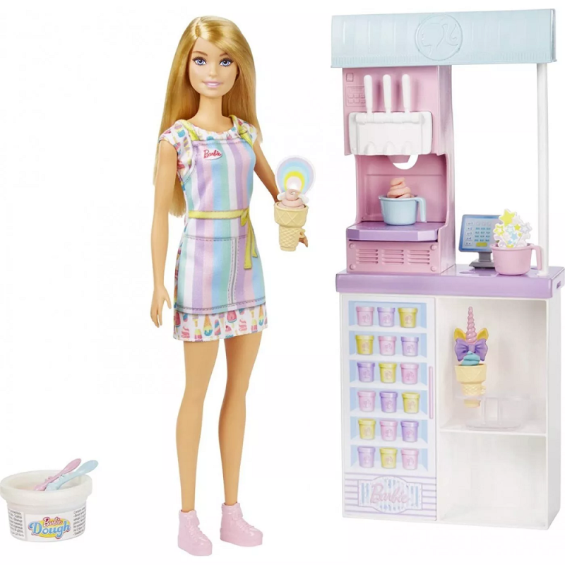 Mattel Barbie - Εργαστήριο Παγωτού HCN46