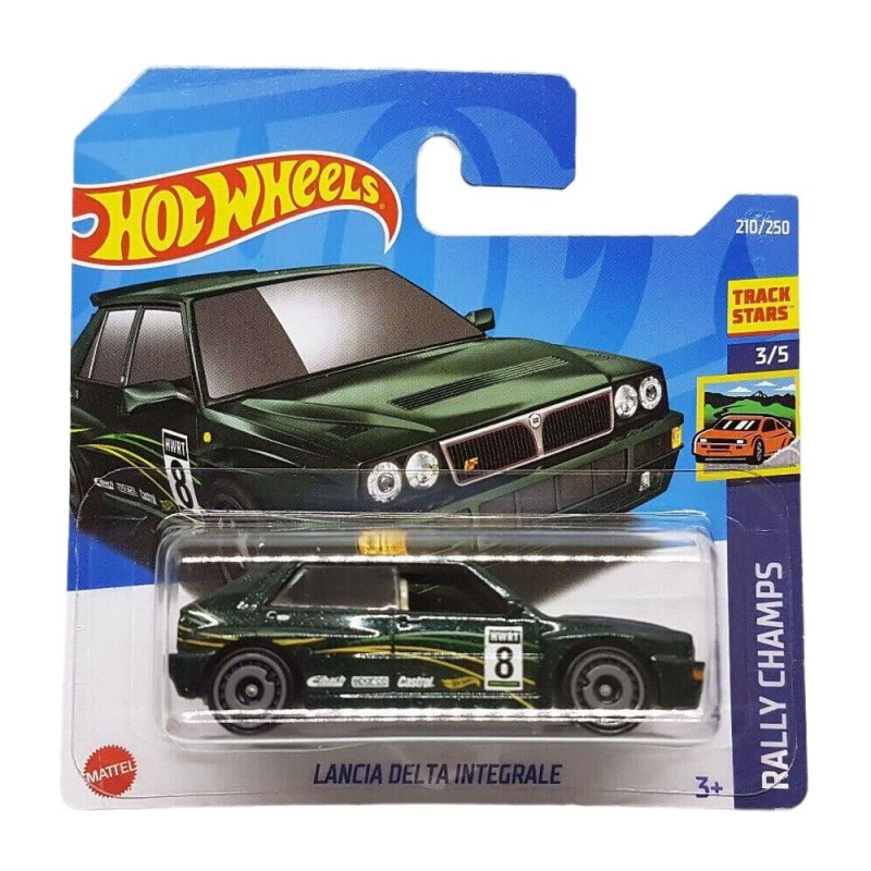 Mattel Hot Wheels - Αυτοκινητάκι Rally Champs, Lancia Delta Integrale (3/5) HCT88 (5785)