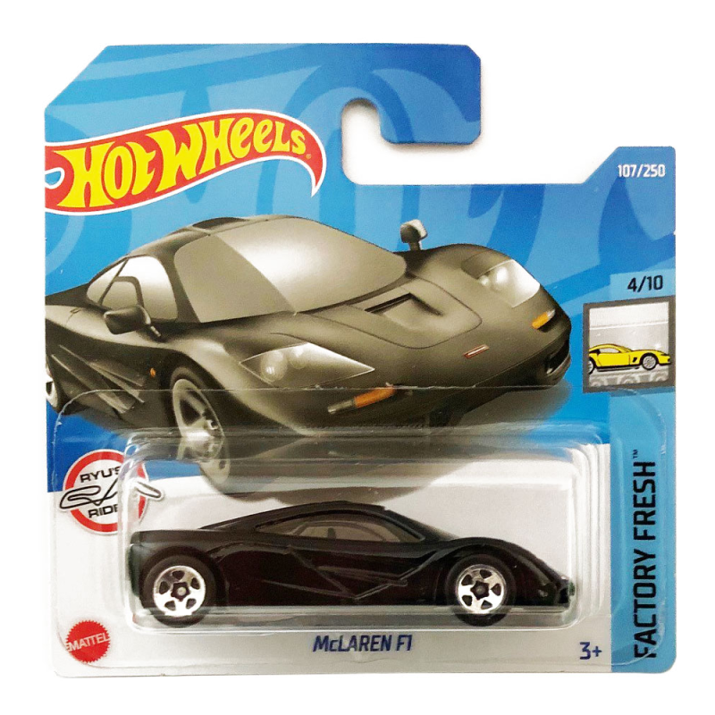 Mattel Hot Wheels - Αυτοκινητάκια Factory Fresh, McLaren F1 (4/10) HCT93 (5785)