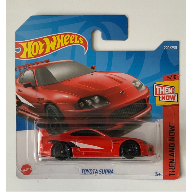 Mattel Hot Wheels - Αυτοκινητάκι Then And Now, Toyota Supra (5/10) HCV16 (5785)