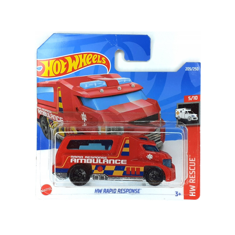 Mattel Hot Wheels - Αυτοκινητάκι HW Rescue, HW Rapid Response (5/10) HCW35 (5785)
