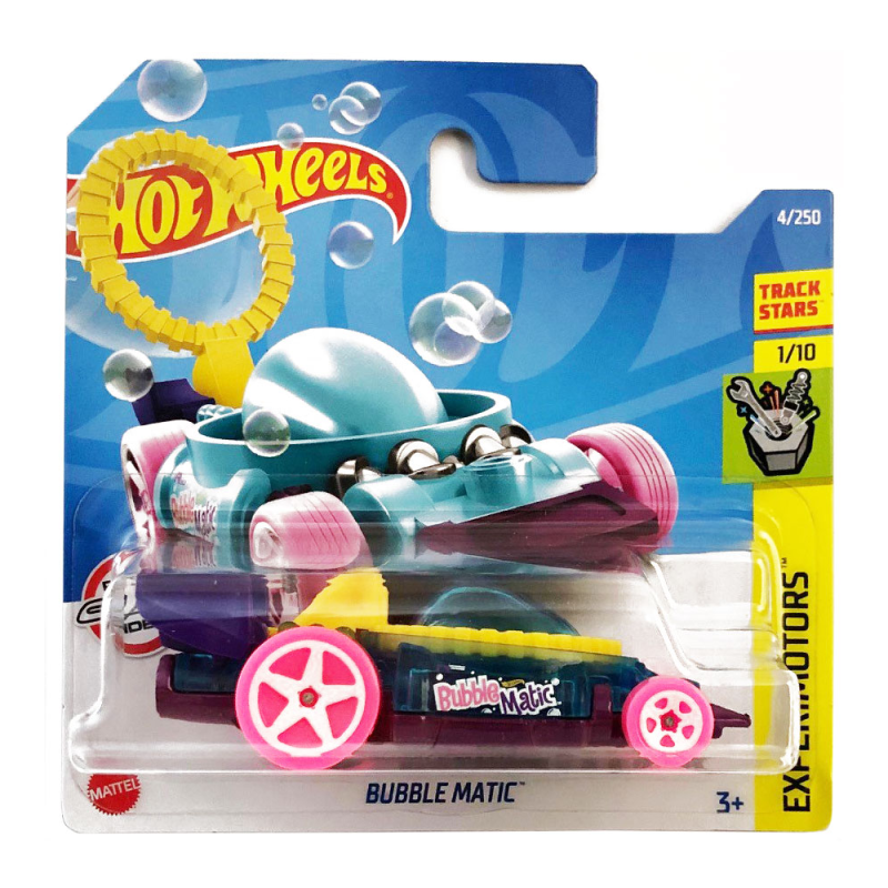 Mattel Hot Wheels - Αυτοκινητάκια Experimotors, Bubble Matic (1/10) HCW69 (5785)