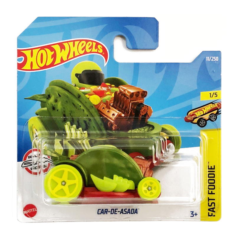 Mattel Hot Wheels - Αυτοκινητάκια Fast Foodie, Car-De-Asada (1/5) HCW72 (5785)