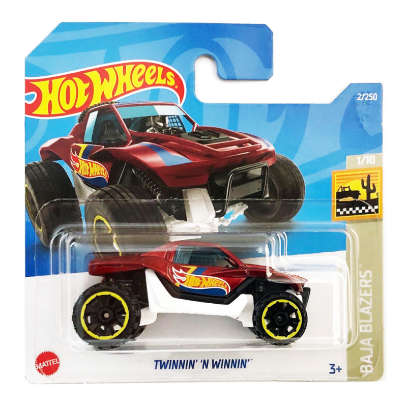 Mattel Hot Wheels - Αυτοκινητάκια Baja Blazers, Twinnin' n Winnin' (1/10) HCW83 (5785)