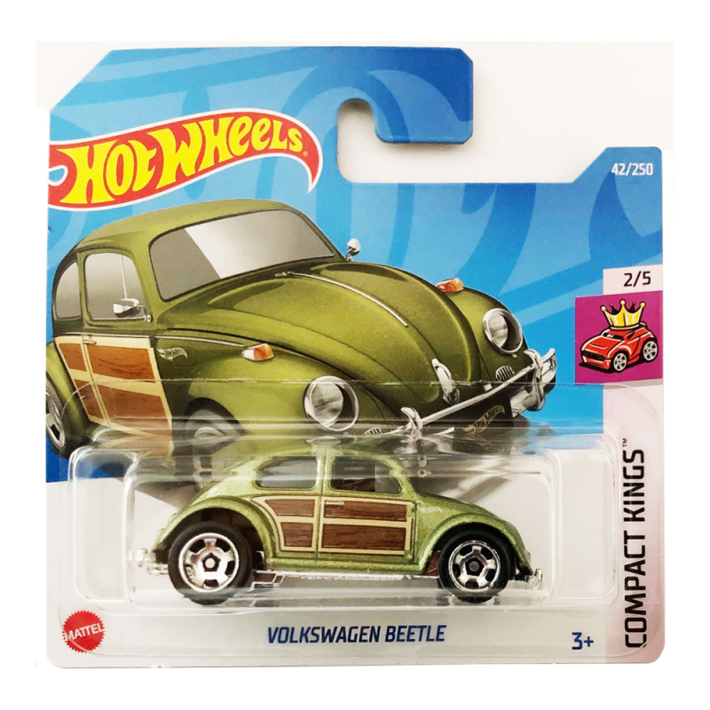 Mattel Hot Wheels - Αυτοκινητάκια Compact Kings, Volkswagen Beetle (2/5) HCW88 (5785)
