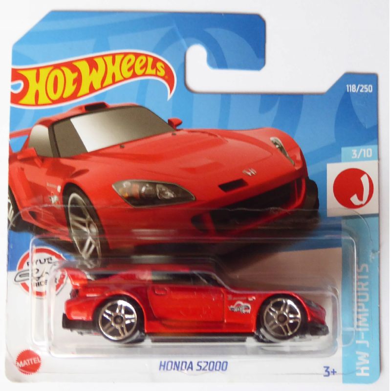 Mattel Hot Wheels - Αυτοκινητάκι HW J-Imports, Honda S2000 (10/10) HCX25 (5785)