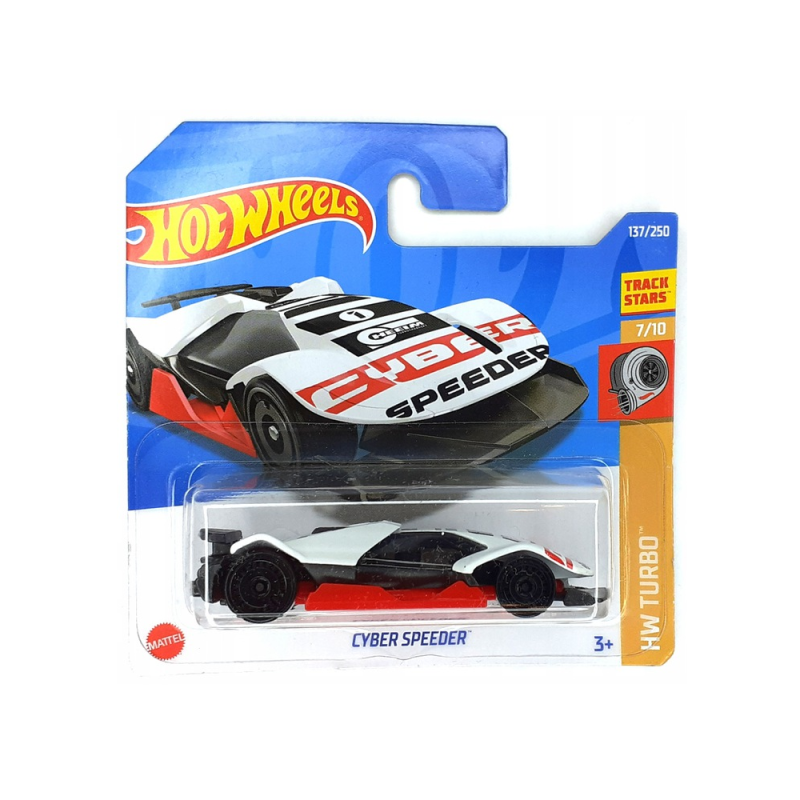 Mattel Hot Wheels - Αυτοκινητάκι HW Turbo, Cyber Speeder (7/10) HCX46 (5785)