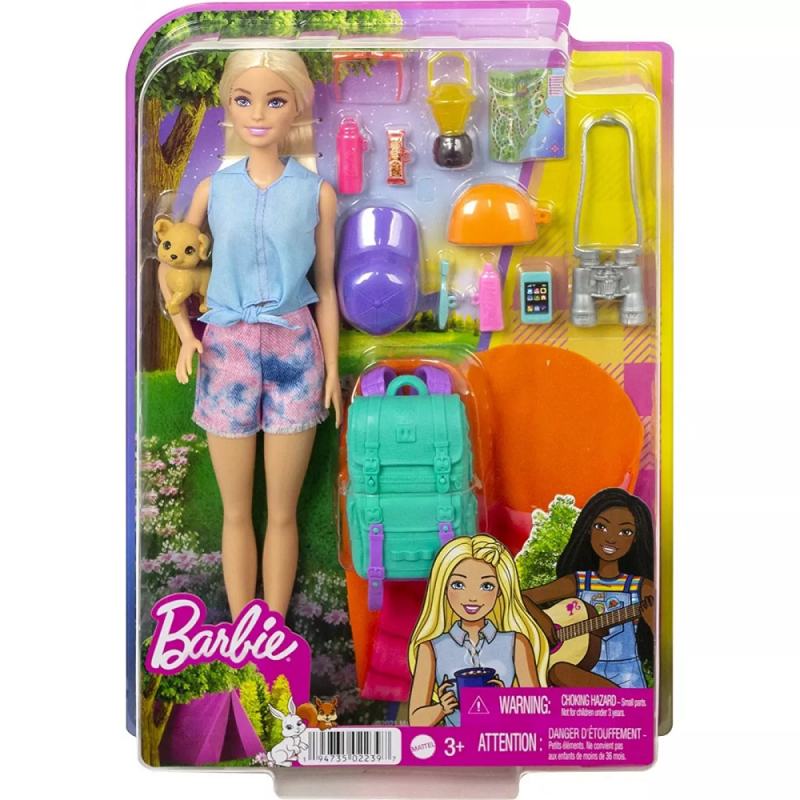 Mattel Barbie - Family Camping, Malibu HDF73 (HDF72)