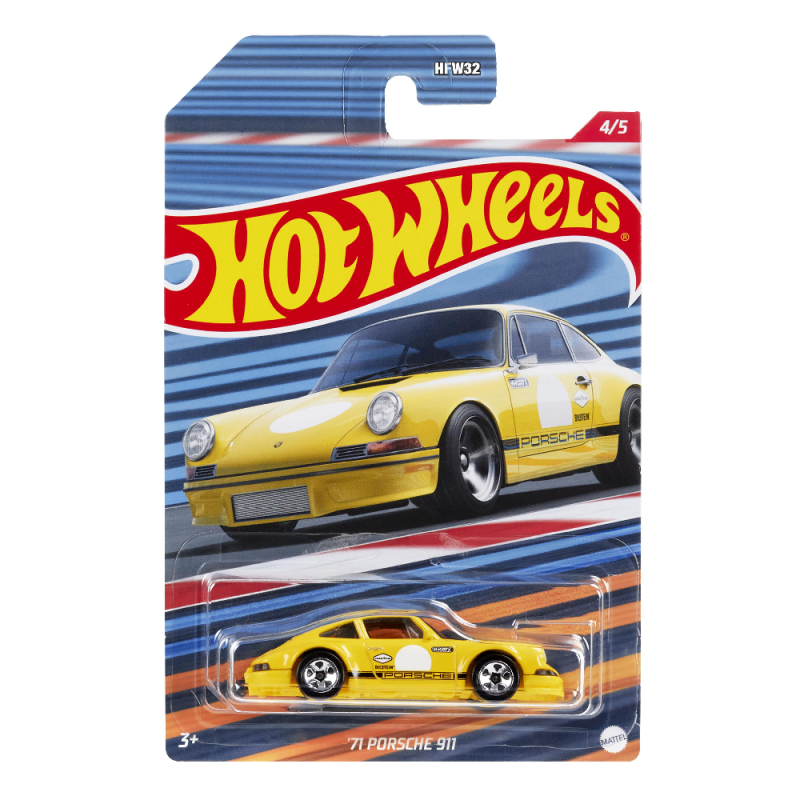 Mattel Hot Wheels - Αυτοκινητάκια, Ταινίες, Racing Circuit, 71 Porsche 911 HDG72 (HFW32)