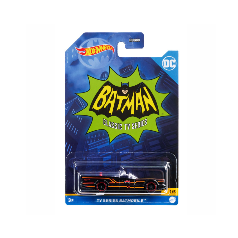 Mattel Hot Wheels – Αυτοκινητάκι, Batman, TV Series Batmobile HDH00 (HDG89)