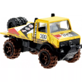 Mattel Hot Wheels - Αυτοκινητάκια, Αυτοκινητοβιομηχανίες, Mud Runners, Mercedes-Benz Unimog 1300 Yellow HDH07 (HFW36)