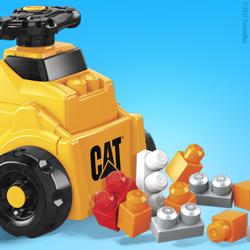 Mattel - Mega Bloks, Cat Ride On HDJ29