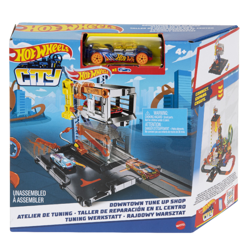 Mattel Hot Wheels - City, Downtown Tune Up Shop HDR25 (HDR24)