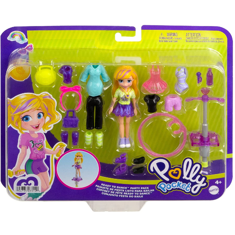 Mattel Polly Pocket - Ready To Dance Party Pack HDW50 (GBF85)