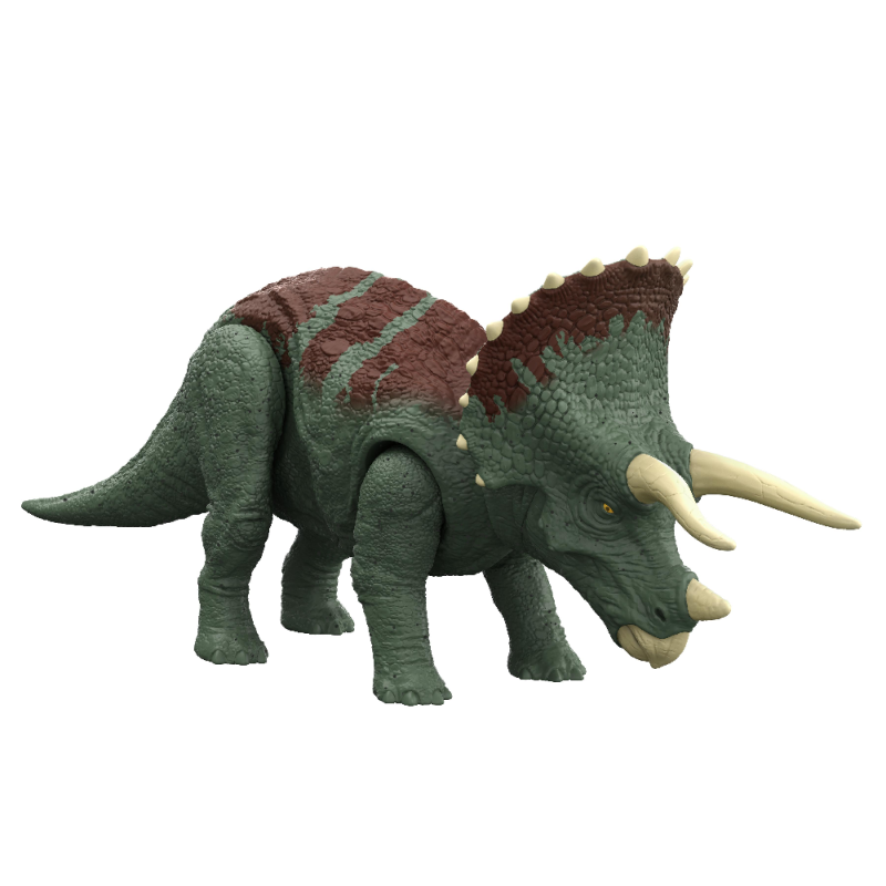 Mattel Jurassic World - Dominion, Roar Strikers, Triceratops HDX34 (HDX17)