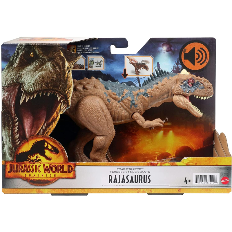 Mattel Jurassic World - Dominion, Roar Strikers, Rajasaurus HDX35 (HDX17)