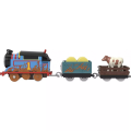 Fisher Price Thomas & Friends - Μηχανοκίνητο Τρένο Με 2 Βαγόνια, Muddy Thomas HDY73 (HFX97)