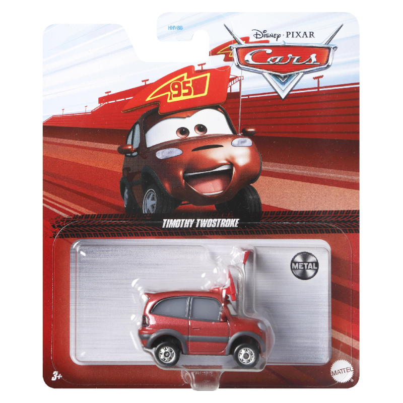 Mattel Cars - Αυτοκινητάκι, Timothy Twostroke HFB51 (DXV29)