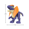 Fisher Price Jurassic World Dominion - Imaginext, Baby Dinosaur Dilophosaurus HFC07 (HFC05/HJP09)