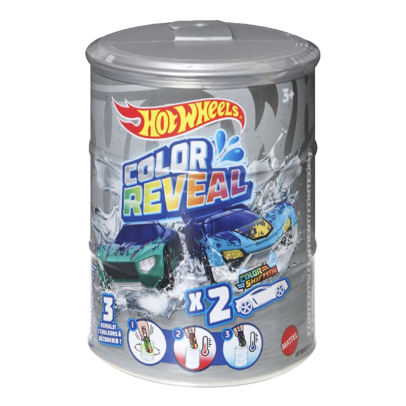 Mattel Hot Wheels - Color Reveal, Αυτοκινητάκια Σετ Των 2 HFD02 (GYP13)