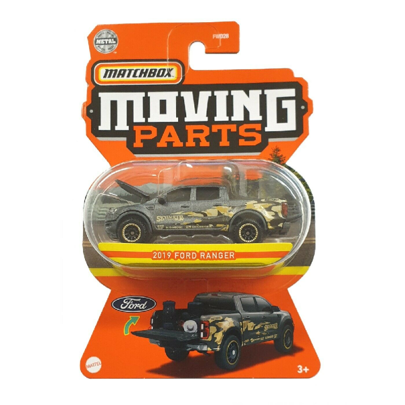 Mattel Matchbox - Moving Parts, 2019 Ford Ranger HFG61 (FWD28)