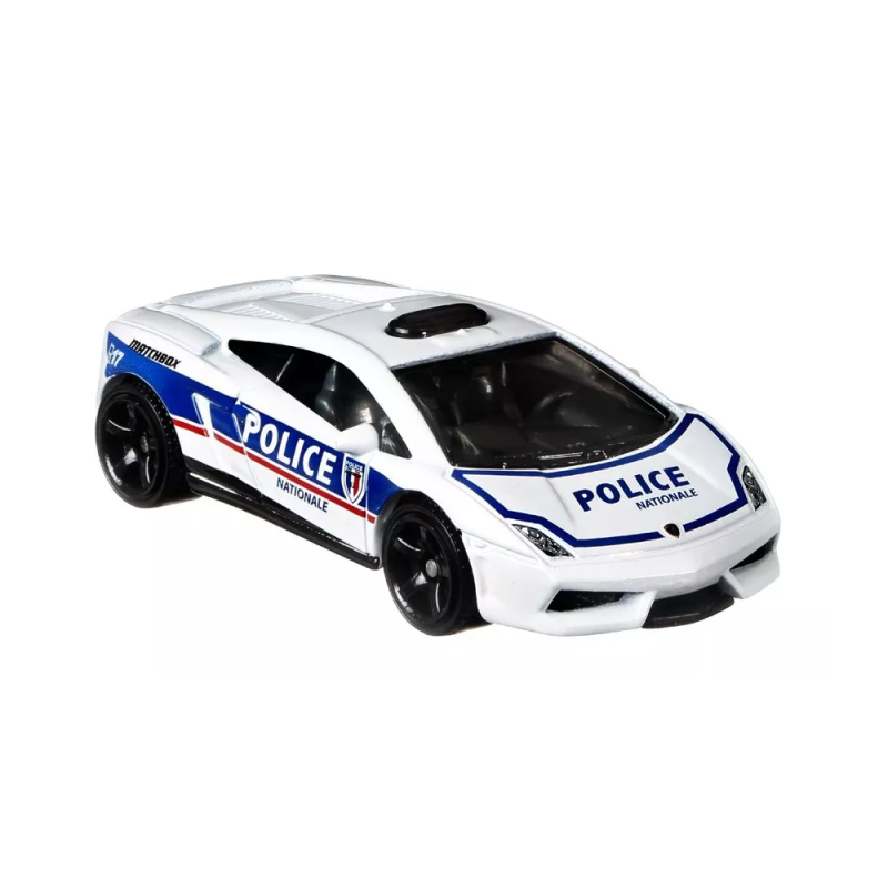Mattel Matchbox - Αυτοκινητάκι, Γαλλικό Μοντέλο, Lamborghini Gallardo Police HFH72 (HBL02)