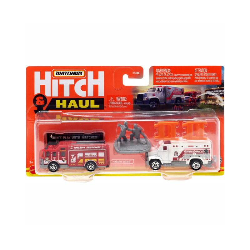 Mattel Matchbox - Σετ Ρυμούλκησης MBX Fire Rescue HFH87 (H1235)