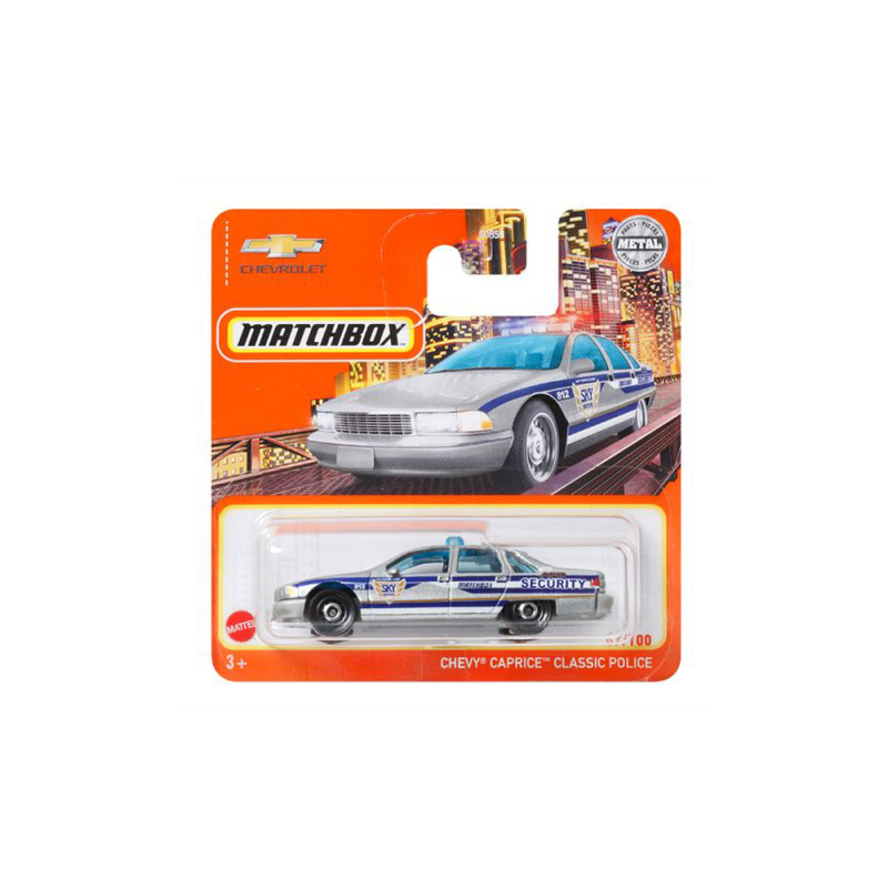 Mattel Matchbox - Αυτοκινητάκι, Chevy Caprice Classic Police (67/100) HFR77 (C0859)