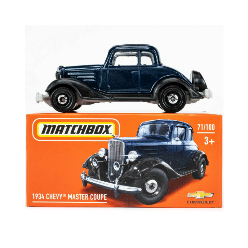 Mattel Matchbox - Αυτοκινητάκι Σε Κουτί, 1934 Chevy Master Coupe (71/100) HFV07 (DNK70)