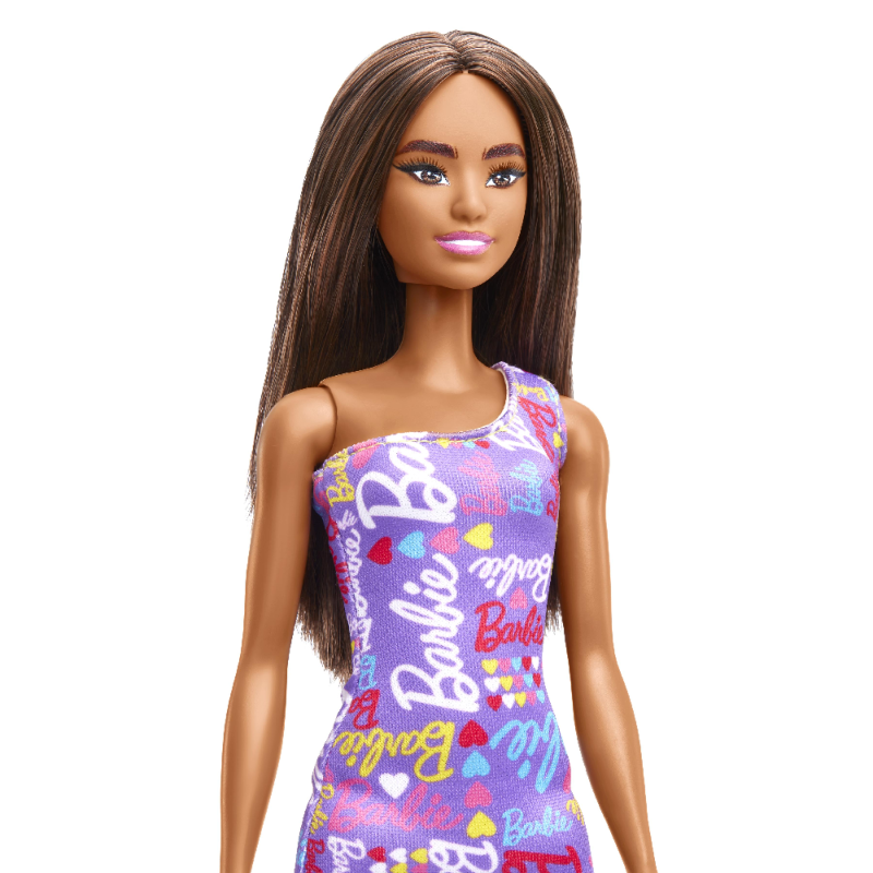 Mattel Barbie -  Λουλουδάτα Φορέματα - Μωβ HGM57 (GBK92)