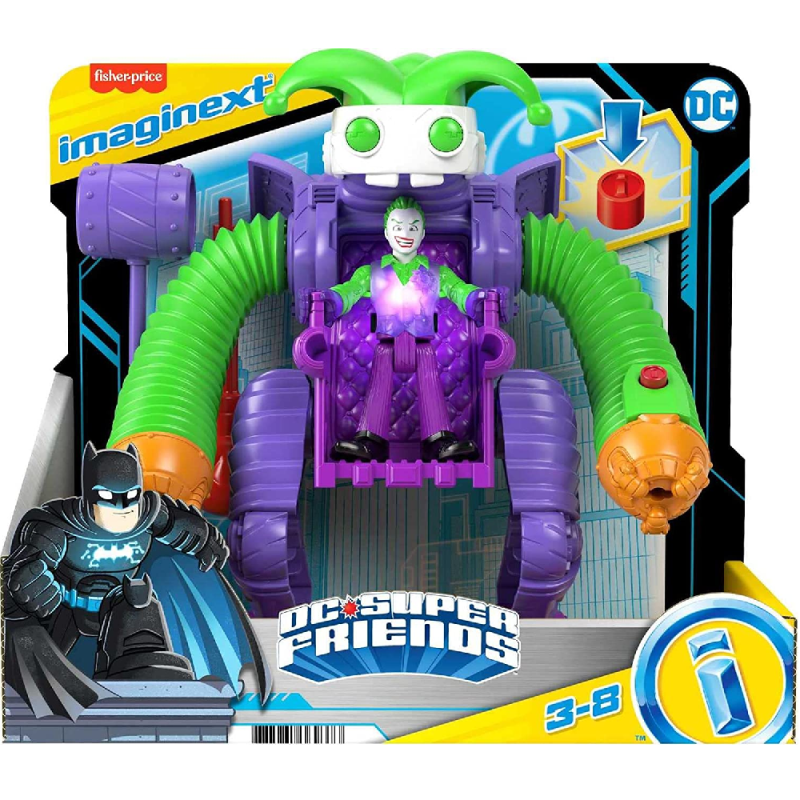 Fisher Price - Imaginext, DC Super Friends, The Joker Battling Robot HGX80 (M5649)