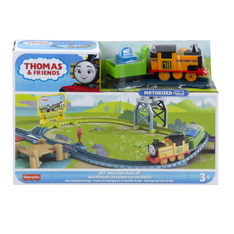 Fisher Price Thomas & Friends - Περιπέτειες Του Τόμας Και Των Φίλων Του, Nia Dockside Drop Off HGY81 (HGY78)