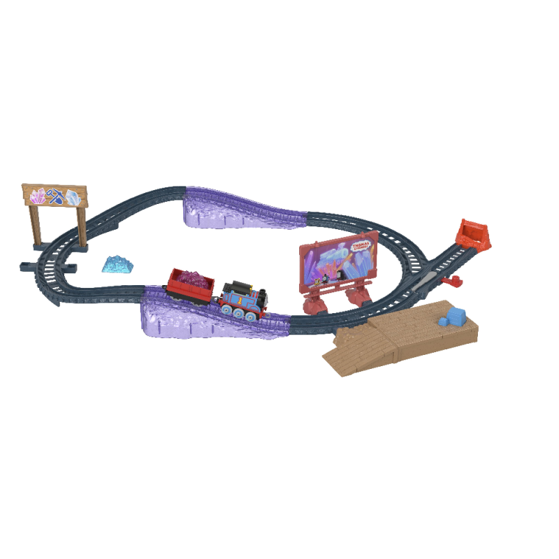 Fisher Price Thomas & Friends - Αγαπημένες Διαδρομές Του Τόμας Και Των Φίλων Του, Crystal Mines Thomas HGY83 (HGY82)