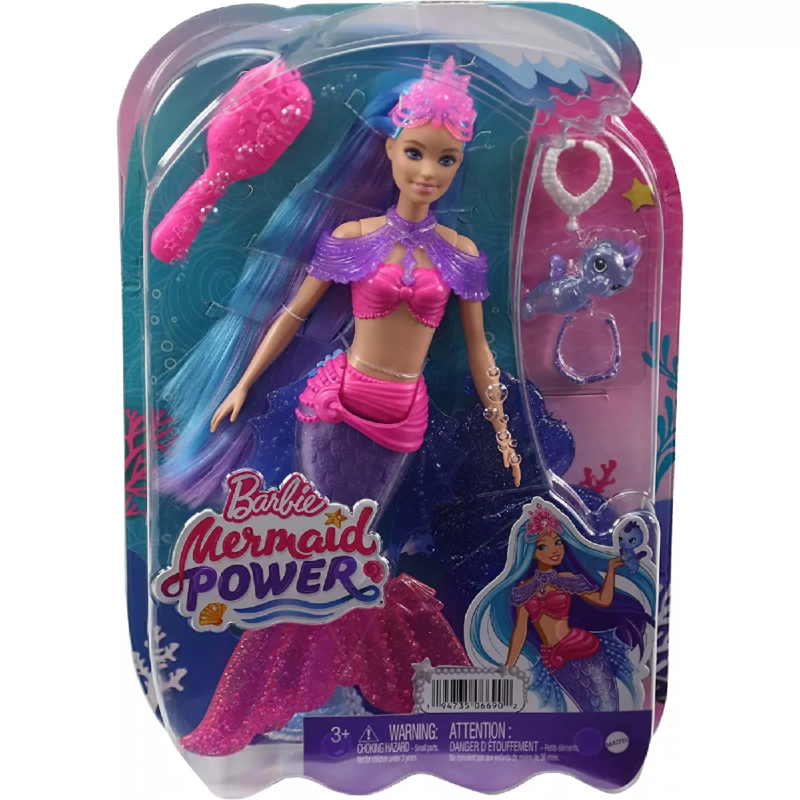 Mattel Barbie - Mermaid Power Malibu Roberts Doll HHG52 (HHG51)