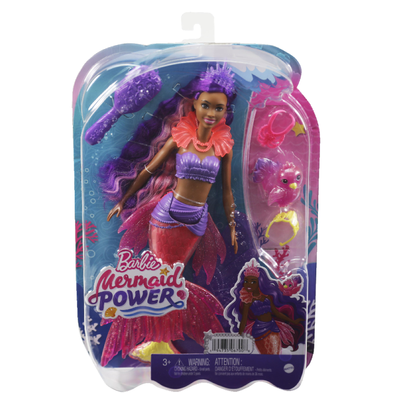 Mattel Barbie - Mermaid Power Brooklyn Roberts Doll HHG53 (HHG51)